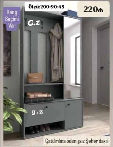 Düz dolab, Dəhliz dolabı lalafo.az -da Düz dolab, Dəhliz dolabı