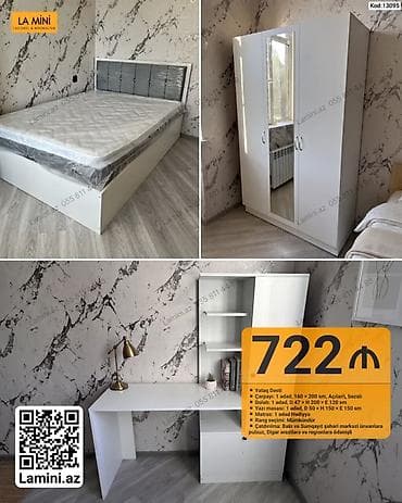 Yataq dəsti – Kod: 13095 Komplektə daxildir: - Çarpayı: 1 ədəd, 160 × lalafo.az -da Yataq dəsti – Kod: 13095 Komplektə daxildir: - Çarpayı: 1 ədəd, 160 ×