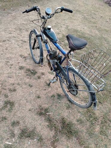 Benzin mühərrikli velosiped Velosiped 26 dı kamer patruşka diski lalafo.az -da Benzin mühərrikli velosiped Velosiped 26 dı kamer patruşka diski