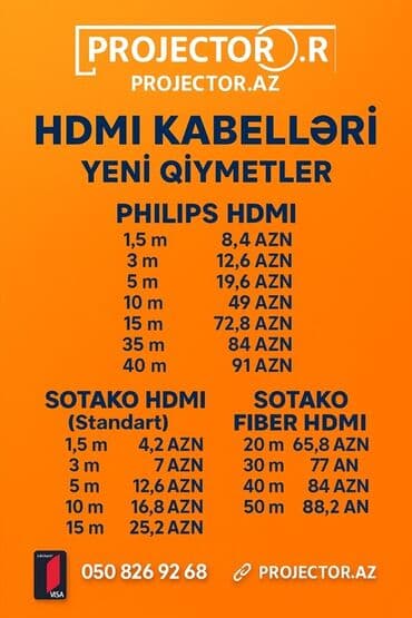 HDMI kabelləri – Philips və Sotako Xüsusiyyətlər: - 4K Ultra HD lalafo.az -da HDMI kabelləri – Philips və Sotako Xüsusiyyətlər: - 4K Ultra HD