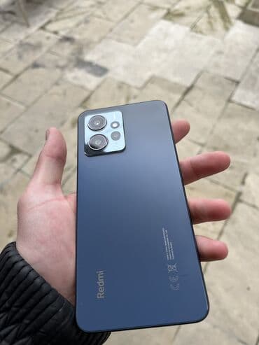 Redmi Note 12, 128 GB, rəng - Qara, Barmaq izi lalafo.az -da Redmi Note 12, 128 GB, rəng - Qara, Barmaq izi