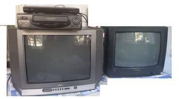 IŞLƏK VƏZİYYƏTDƏ 2 TV JVC VE SUPRA / 1 VİDEOPLEYER/ VE 1 DVD lalafo.az -da IŞLƏK VƏZİYYƏTDƏ 2 TV JVC VE SUPRA / 1 VİDEOPLEYER/ VE 1 DVD