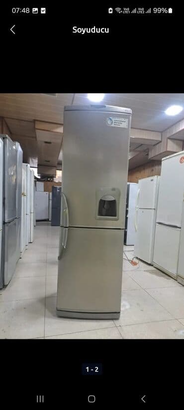 Soyuducu – iki qapılı, alt kameralı model - Rəng: gümüş/metallic - lalafo.az -da Soyuducu – iki qapılı, alt kameralı model - Rəng: gümüş/metallic -