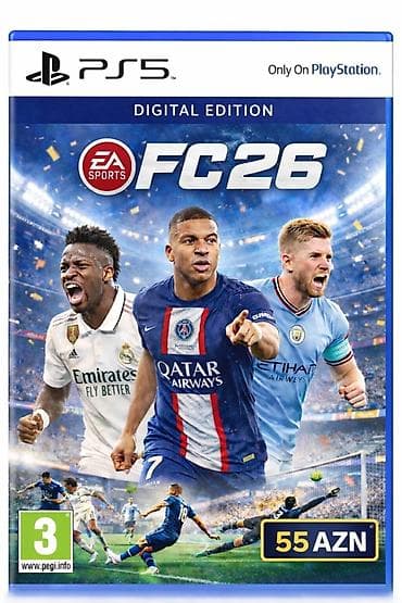 PS5 üçün Digital Edition oyunları - EA Sports FC 26 – futbol lalafo.az -da PS5 üçün Digital Edition oyunları - EA Sports FC 26 – futbol