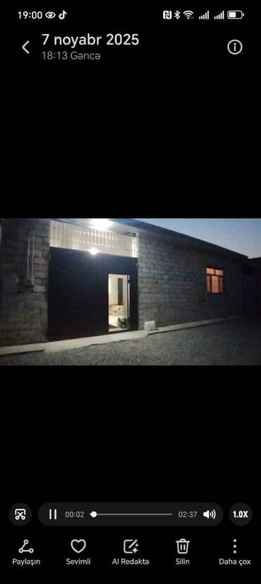 Gəncə, 200 kv. m, 2 otaqlı, Hovuzsuz, Qaz, İşıq, Su lalafo.az -da Gəncə, 200 kv. m, 2 otaqlı, Hovuzsuz, Qaz, İşıq, Su