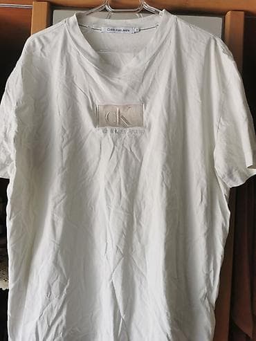 Мужская футболка, Calvin Klein, 2XL, цвет - Белый at lalafo.az Мужская футболка, Calvin Klein, 2XL, цвет - Белый