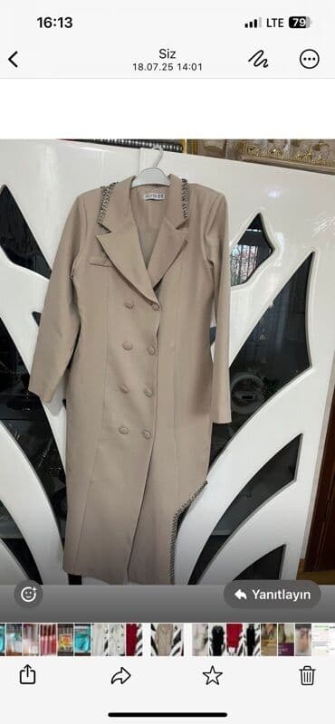 Palto, M, rəng - Bej lalafo.az -da Palto, M, rəng - Bej