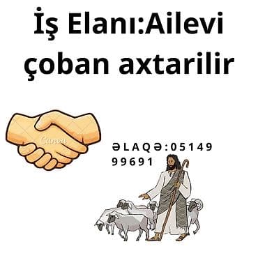 Ailəvi çoban işi təklif olunur. əlavə olaraq ineklerin südü çobana lalafo.az -da Ailəvi çoban işi təklif olunur. əlavə olaraq ineklerin südü çobana
