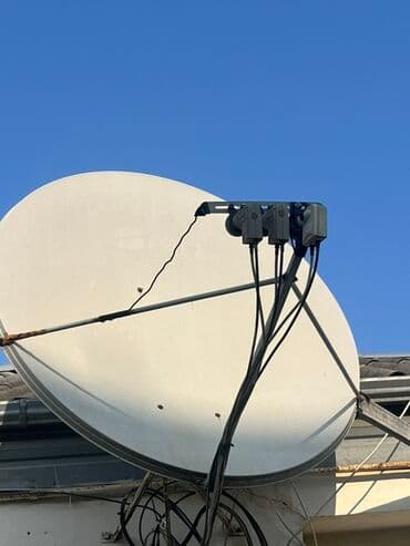 Peyk anten sistemi – çoxbaşlı LNB ilə - Diametri böyük parabolik peyk lalafo.az -da Peyk anten sistemi – çoxbaşlı LNB ilə - Diametri böyük parabolik peyk