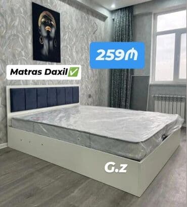 Yataq dəsti – matras daxil - Ölçü: Şəkildə göstərilən ikinəfərlik lalafo.az -da Yataq dəsti – matras daxil - Ölçü: Şəkildə göstərilən ikinəfərlik