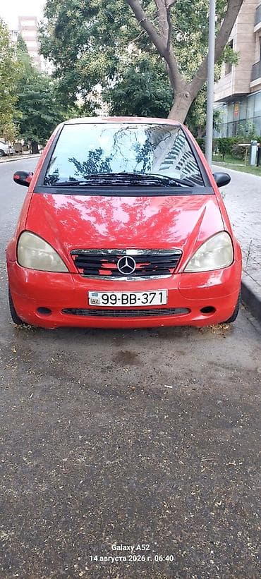 Mercedes-Benz A 160: 1.6 l | 1999 il Hetçbek lalafo.az -da Mercedes-Benz A 160: 1.6 l | 1999 il Hetçbek