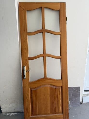 Taxta daxili qapı dəsti - Material: təbii ağac (şpon görüntülü) lalafo.az -da Taxta daxili qapı dəsti - Material: təbii ağac (şpon görüntülü)