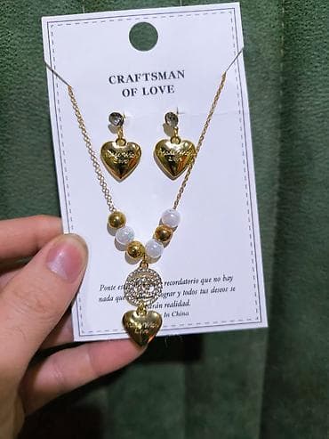 Zərgərlik dəsti – “Craftsman of Love” - Tərkib: boyunbağı və lalafo.az -da Zərgərlik dəsti – “Craftsman of Love” - Tərkib: boyunbağı və
