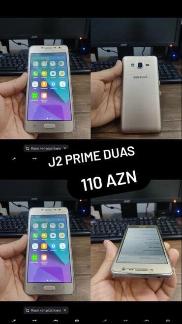 Samsung Galaxy J2 Prime, 8 GB, rəng - Qızılı lalafo.az -da Samsung Galaxy J2 Prime, 8 GB, rəng - Qızılı