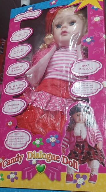 Rus dilində danışan Nina .Uşaqlar üçün çox əla bir oyuncaqdır.Satış lalafo.az -da Rus dilində danışan Nina .Uşaqlar üçün çox əla bir oyuncaqdır.Satış