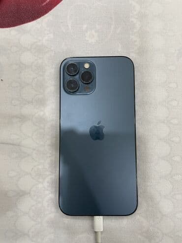 IPhone 12 Pro Max, 256 GB, Göy, Face ID, Simsiz şarj, Sənədlərlə lalafo.az -da IPhone 12 Pro Max, 256 GB, Göy, Face ID, Simsiz şarj, Sənədlərlə