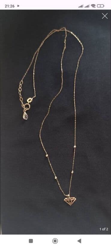 Boyunbağı, Sarı qızıl, 1 g lalafo.az -da Boyunbağı, Sarı qızıl, 1 g