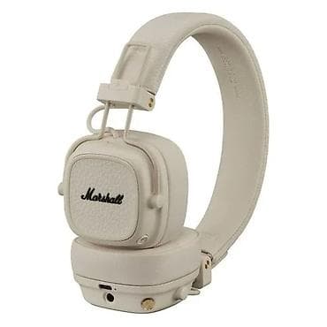 Marshall on-ear Bluetooth qulaqcıq – krem rəng - Dizayn: Kompakt lalafo.az -da Marshall on-ear Bluetooth qulaqcıq – krem rəng - Dizayn: Kompakt