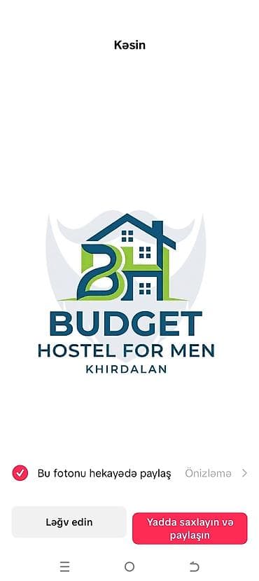 HOSTEL/GÜNDƏLİK EV. Ailəyə verilmir, ancaq kişilər(tələbələr, işləyən lalafo.az -da HOSTEL/GÜNDƏLİK EV. Ailəyə verilmir, ancaq kişilər(tələbələr, işləyən