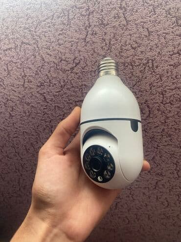Lampalı Wi‑Fi IP təhlükəsizlik kamerası Qeyd-Kamera temudaki saxta lalafo.az -da Lampalı Wi‑Fi IP təhlükəsizlik kamerası Qeyd-Kamera temudaki saxta