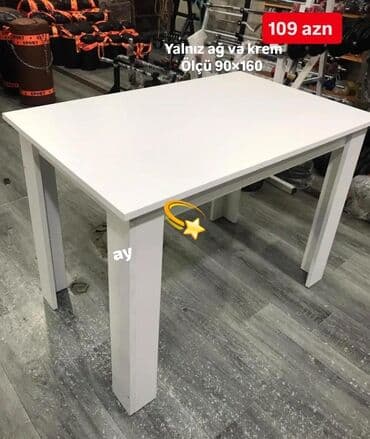 Yeni, Açılmayan, Dördbucaq masa lalafo.az -da Yeni, Açılmayan, Dördbucaq masa