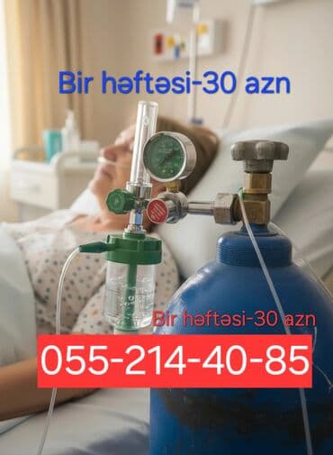 Tibbi Oksigen Balonu icarəsi və satışı Xəstələrin ev şəraitində lalafo.az -da Tibbi Oksigen Balonu icarəsi və satışı Xəstələrin ev şəraitində