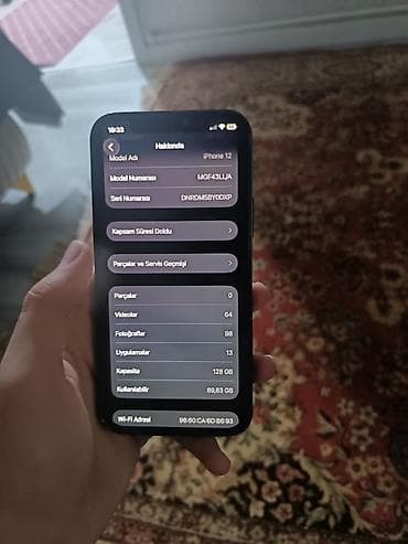 IPhone 12, 128 GB, Mavi, Face ID lalafo.az -da IPhone 12, 128 GB, Mavi, Face ID