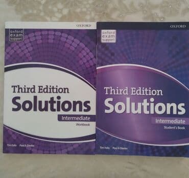 Məhsul: Oxford “Solutions” Third Edition – Intermediate səviyyəsi lalafo.az -da Məhsul: Oxford “Solutions” Third Edition – Intermediate səviyyəsi