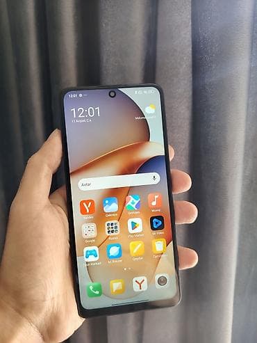 Redmi Note 13, 128 GB, rəng - Qara, Barmaq izi, İki sim kartlı, Face ID lalafo.az -da Redmi Note 13, 128 GB, rəng - Qara, Barmaq izi, İki sim kartlı, Face ID