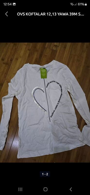 OVS brendindən qızlar üçün 2 ədəd kofta seti. - Ölçü/yaş: 12–13 yaş lalafo.az -da OVS brendindən qızlar üçün 2 ədəd kofta seti. - Ölçü/yaş: 12–13 yaş