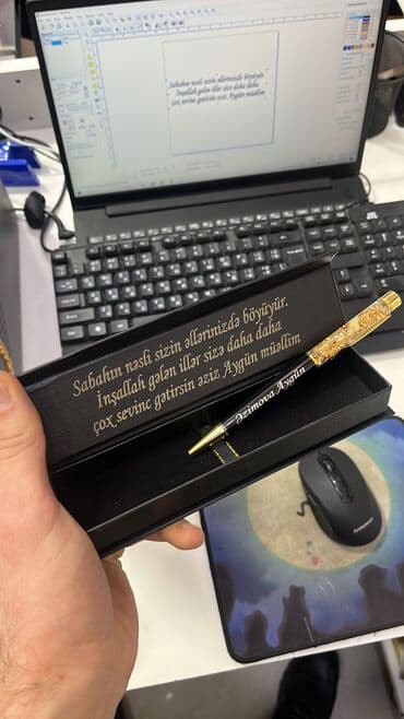 Fərdi yazılı hədiyyə qələm və qutu dəsti - Qələm: metal korpus lalafo.az -da Fərdi yazılı hədiyyə qələm və qutu dəsti - Qələm: metal korpus