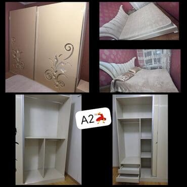 İkinəfərlik çarpayı, Dolab, İşlənmiş lalafo.az -da İkinəfərlik çarpayı, Dolab, İşlənmiş