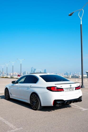 BMW 5 Series (M paketli) – ağ rəngli, sedan Xüsusiyyətlər: - M lalafo.az -da BMW 5 Series (M paketli) – ağ rəngli, sedan Xüsusiyyətlər: - M