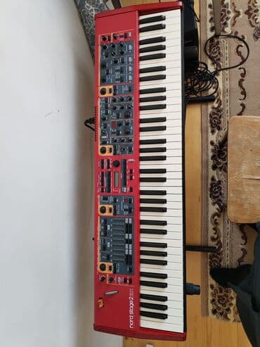 Nord Stage 2 EX klavişli səhnə pianinosu Əla vəziyyətdədir. Heç bir lalafo.az -da Nord Stage 2 EX klavişli səhnə pianinosu Əla vəziyyətdədir. Heç bir