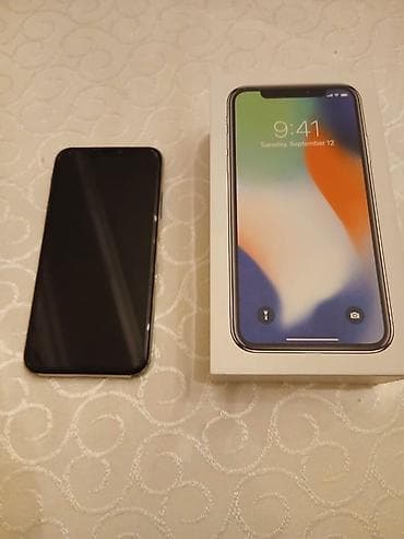 IPhone X, 64 GB, Gümüşü lalafo.az -da IPhone X, 64 GB, Gümüşü