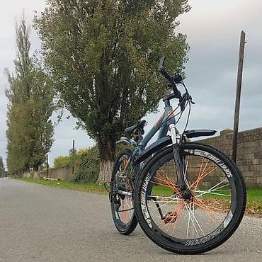 Dağ/şəhər tipli velosiped - Güclü alüminium gövdə, ön amortizatorlu lalafo.az -da — 1 Dağ/şəhər tipli velosiped - Güclü alüminium gövdə, ön amortizatorlu — 1