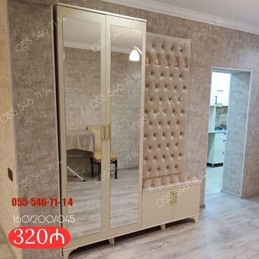 Yeni, 2 qapılı Düz dolab, Dəhliz dolabı lalafo.az -da Yeni, 2 qapılı Düz dolab, Dəhliz dolabı