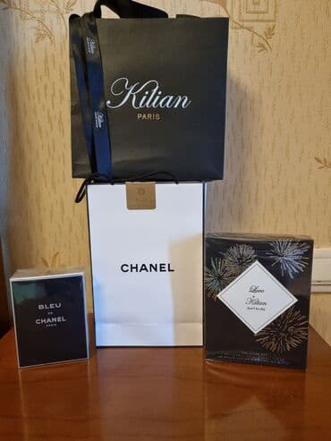 Lüks ətir dəsti - Chanel BLEU DE CHANEL – Eau de Toilette. Qara lalafo.az -da Lüks ətir dəsti - Chanel BLEU DE CHANEL – Eau de Toilette. Qara