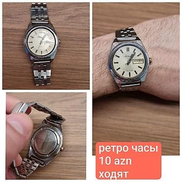 Retro qol saatı - Mexaniki qol saatı, işlək vəziyyətdə - Gündəlik lalafo.az -da Retro qol saatı - Mexaniki qol saatı, işlək vəziyyətdə - Gündəlik