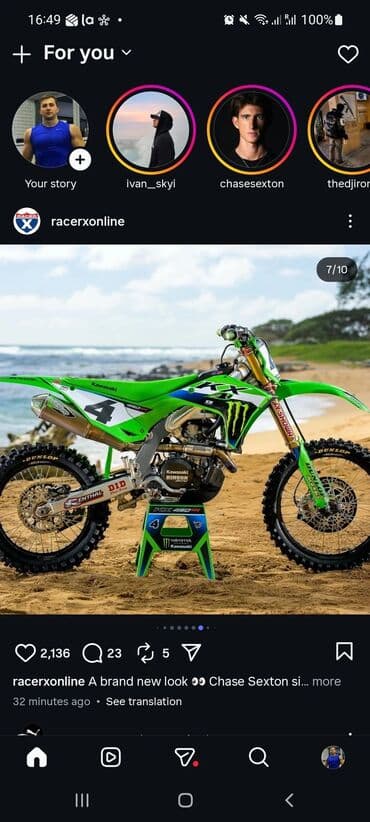Kawasaki - KX450F, 450 sm3 lalafo.az -da Kawasaki - KX450F, 450 sm3