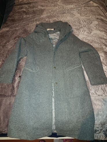 Palto, Chanel, 2XL, rəng - Boz lalafo.az -da Palto, Chanel, 2XL, rəng - Boz