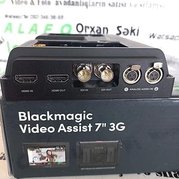 Blackmagic PRO 7*3G HD recorder. Məhsul xaricdən gəlmə maldır. Çox lalafo.az -da — 4 Blackmagic PRO 7*3G HD recorder. Məhsul xaricdən gəlmə maldır. Çox — 4