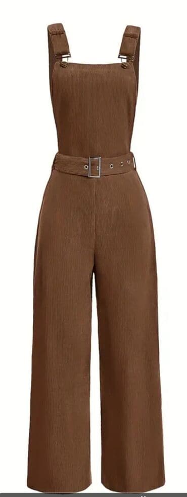 Qadın kombinezonu – qəhvəyi rəngdə, incə cizgili (mikro-qabarıq) lalafo.az -da Qadın kombinezonu – qəhvəyi rəngdə, incə cizgili (mikro-qabarıq)