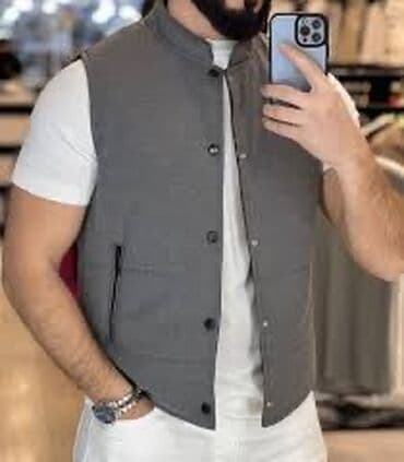 Jilet, Zara, L, rəng - Boz lalafo.az -da Jilet, Zara, L, rəng - Boz