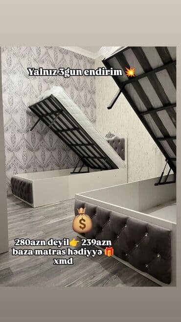 Yeni, Təknəfərlik çarpayı, Bazalı, Matras ilə lalafo.az -da Yeni, Təknəfərlik çarpayı, Bazalı, Matras ilə