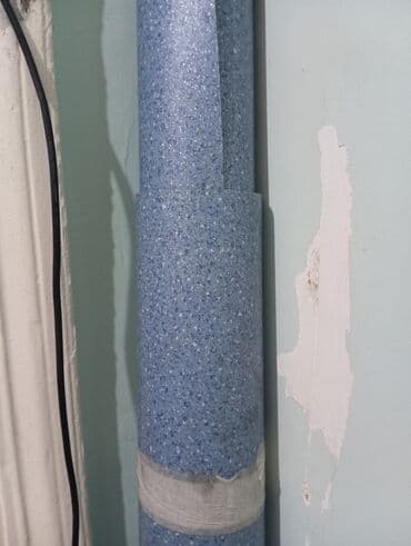 Потолок: Məhsul: Mavi rəngli vinil döşəmə örtüyü (rola) - Material: elastik at lalafo.az — 2 Потолок: Məhsul: Mavi rəngli vinil döşəmə örtüyü (rola) - Material: elastik — 2