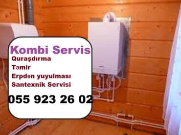 Kombi Sservis. Quraşdırması. Unvanda Təmir. Qaz Ustası, Santexnik lalafo.az -da Kombi Sservis. Quraşdırması. Unvanda Təmir. Qaz Ustası, Santexnik