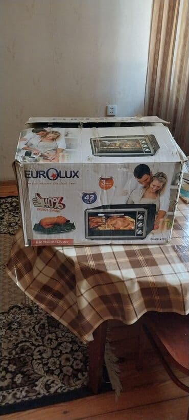 Duxovka Eurolux, Elektrik, rəng - Qara, Ayrıca dayanan, Yeni lalafo.az -da Duxovka Eurolux, Elektrik, rəng - Qara, Ayrıca dayanan, Yeni