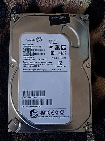 Sərt disk (HDD) 512 GB, İşlənmiş lalafo.az -da Sərt disk (HDD) 512 GB, İşlənmiş