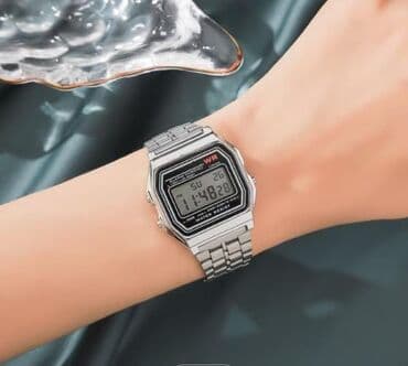 Qol saatı, rəng - Gümüşü lalafo.az -da Qol saatı, rəng - Gümüşü